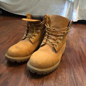 Timberland combat boots